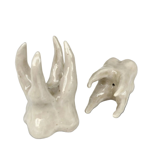 Ceramic Tooth Incense Holder