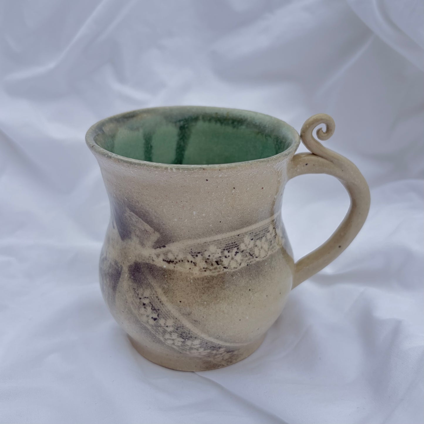 Lace Mug (sea green)
